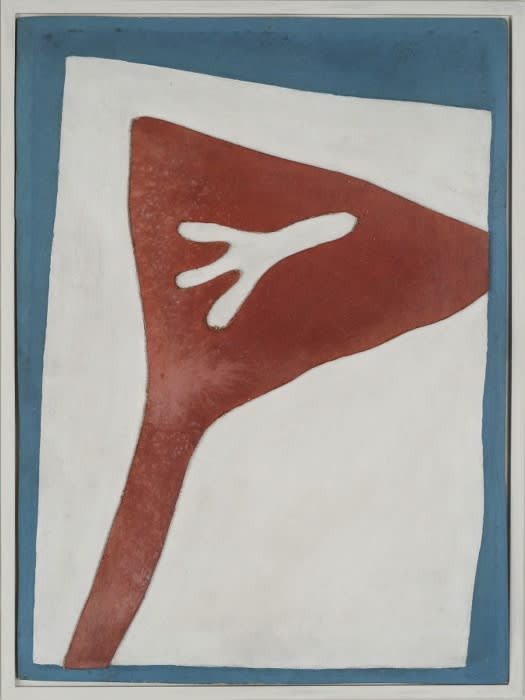 Jean Arp Feuille-nez collage sur carton 31 x 23 cm 21 1/4 by 24 3/4 in. (available)