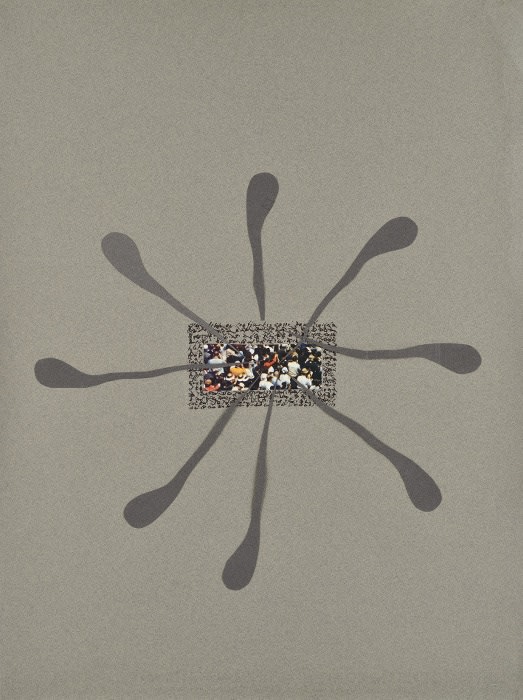 Bernard Heidsieck, Foule n° 20, 1970