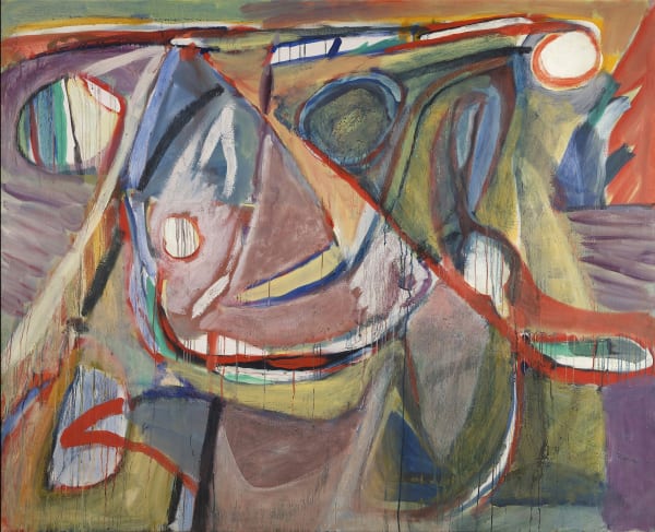 Bram Van Velde Untitled, (Paris, rue des Grands-Augustins) Huile sur toile 130 x 162 cm 51,2 x 63,8 in.