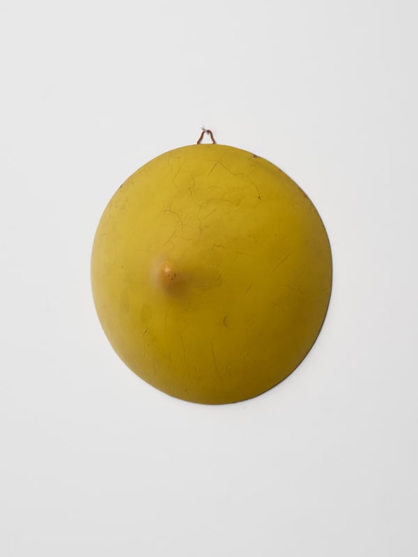 Kiki Kogelnik Untitled (Breast), 1968 Email sur fibre de verre 17.8 x 17.8 x 10.2 cm