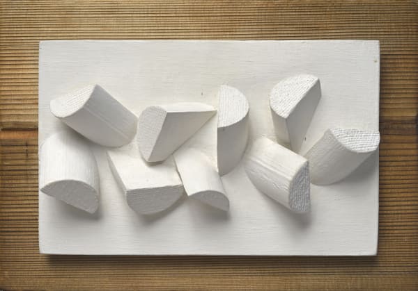 Sergio Camargo Relief No. 150 relief en bois peint 27 x 19 cm (disponible) 10 3/4 x 7.5 inches (available)