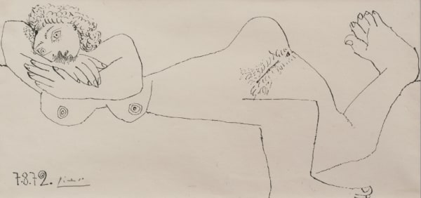 Pablo Picasso Sans titre dessin à l'encre