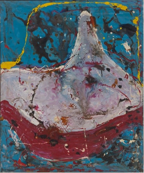 Tsuyoshi Maekawa Untitled huile sur toile 73 x 61 cm 28 3/4 x 24 1/8 in