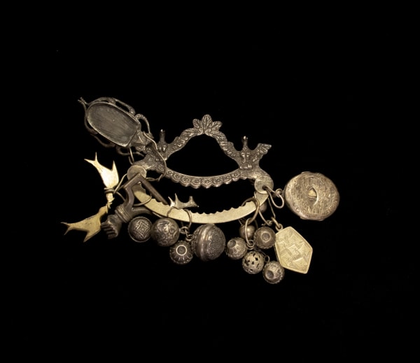 Bijoux, Balangandã avec pièces de monnaie, figues et pendentifs, XIXe siècle