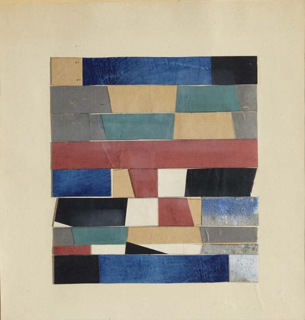 Jean Arp Sans titre collage de carton peint sur carton 36 x 33,5 cm (archives)