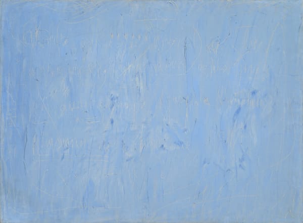Gil Joseph Wolman Sans titre (On avait changé jusqu'à l'attitude physique de l'amateur d'art) huile sur toile 60 x 81 cm 13 by 9 1/4 in.