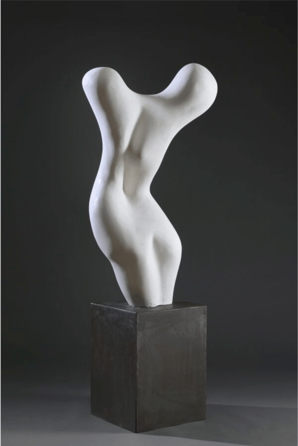 Jean Arp, Torse des Pyrénées, 1959 Plâtre, h 106 cm