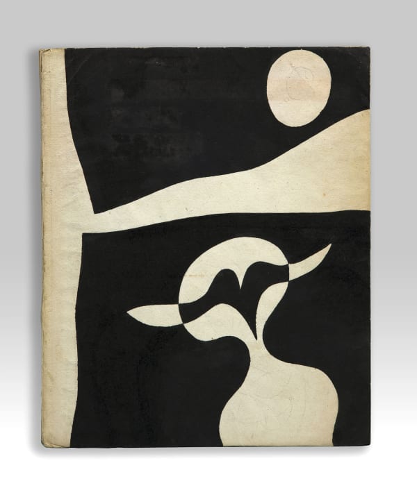 Jean Arp Cinéma Calendrier du Coeur Abstrait Encre sur papier 25,5 x 21 cm (archives)