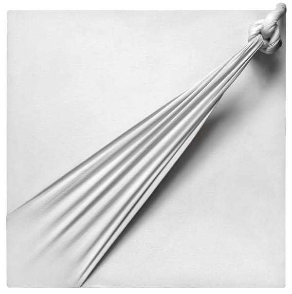 Jorge Eduardo Eielson Quipus 3-1 45 x 45 cm 17 3/4 x 17 3/4