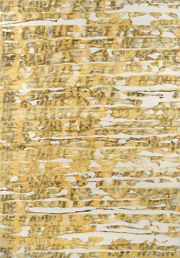 Gil Joseph Wolman De Gaulle est mort, 1970 art scotch sur toile 162 x 114 cm