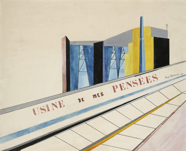 Suzanne Duchamp, Usine de mes pensées, 1920