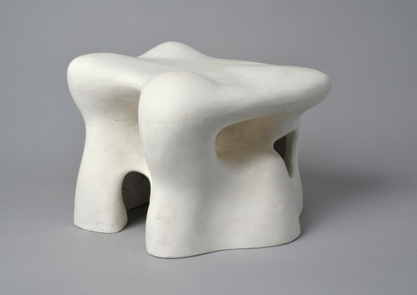 André Bloc Habitacle, 1962-1966 plâtre 23 x 34 x 34 cm