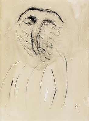 Henri Michaux, Visage, 1947-48