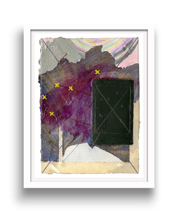 Edward Holland The Archer Version 13, 2020 Continuous tone photographic print on Entrada Rag paper 18 x 16 in. framed