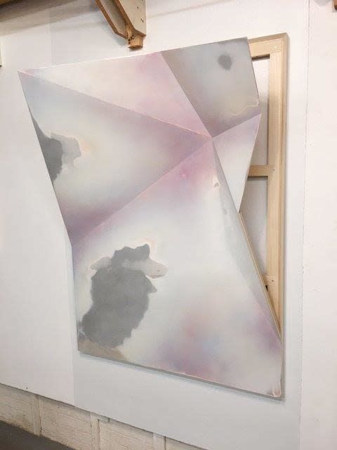 John Dante Bianchi JDB Torque 17, 2016 Acrylic and aluminum on panel 56 x 42 x 11 in. 142.2 x 106.7 x 27.9 cm.