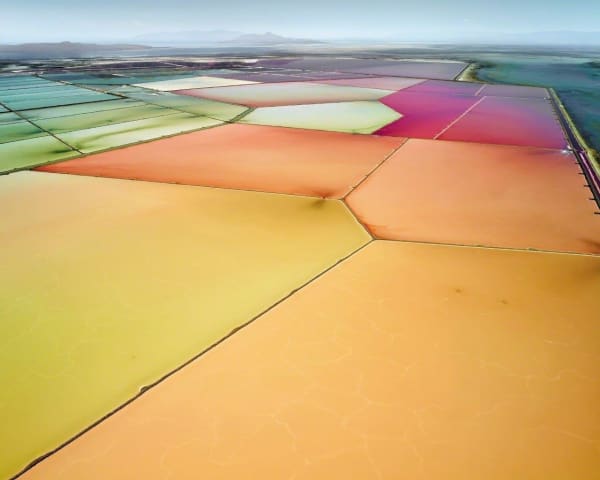 David Burdeny, Saltern Study 12, Great Salt Lake, UT, 2015