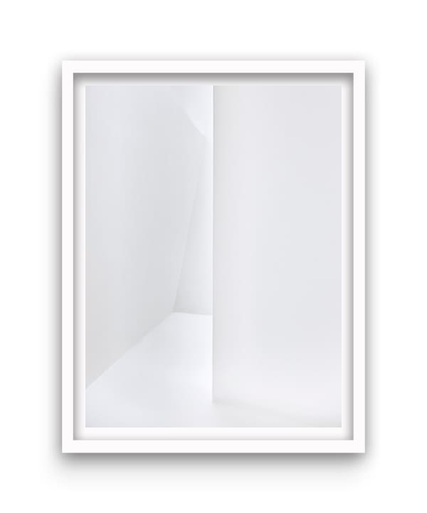 Angela Hau Guggenheim - Variety in White, 2019 Archival pigment print on Hahnemuhle fine art baryta 325gsm paper 39 x 30 in. framed 23 1/2 x 18 in. framed