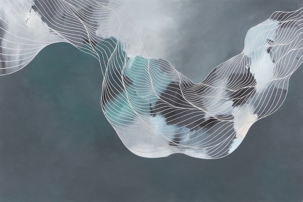 Tracie Cheng The Breadth of Being, 2021 Acrylic and oil on canvas 40 x 60 in. 101.6 x 152.4 cm.