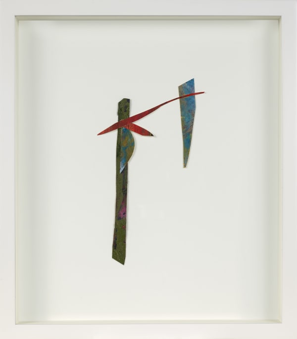 Erin Treacy Fostering, 2015 Charcoal, Conte, acrylic and oil paint on paper 9 ½ x 5 ½ in. 16 x 14 in. framed