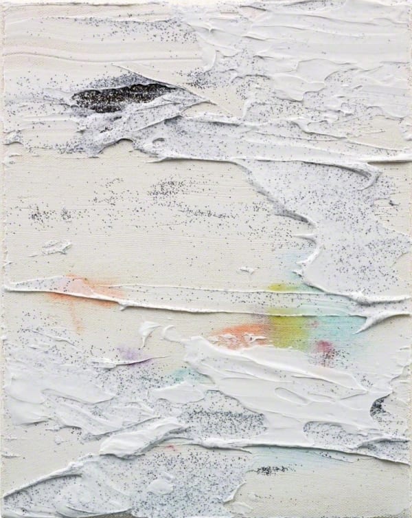 David Mohr Source Between (6), 2016 Pastel, sand and acrylic gel on canvas 10 x 8 in. 25.4 x 20.3 cm.