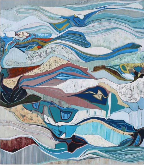 Chase Langford Maui 2, 2025 Oil on canvas 48 x 42 in. 121.9 x 106.7 cm.