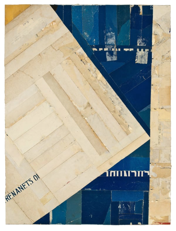 Lisa Hochstein Missing Pieces (4), 2016 Mixed media on paper 16 x 12 in. 40.6 x 30.5 cm.