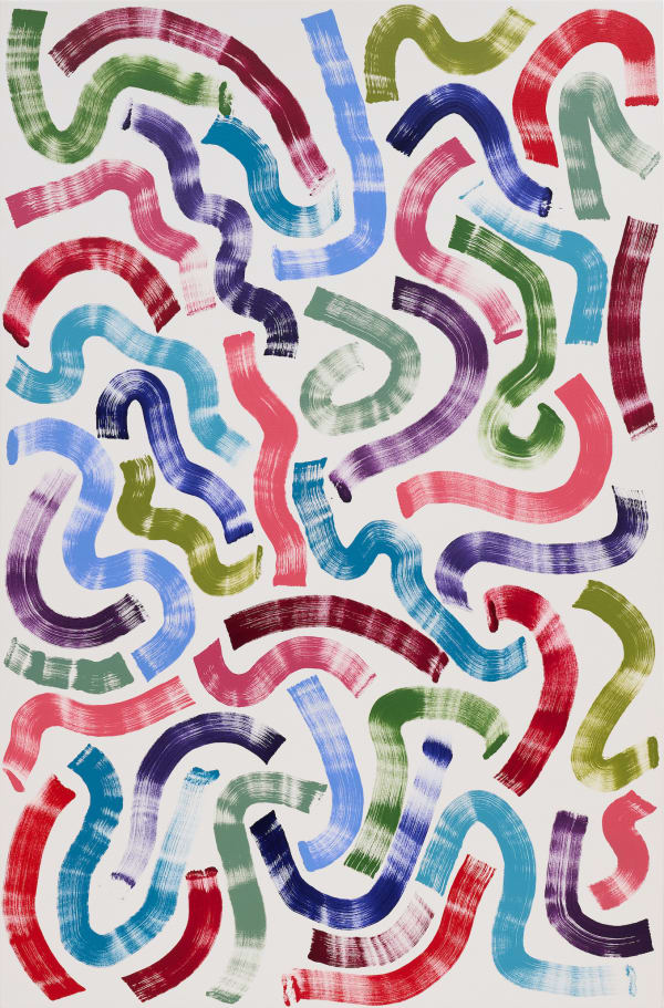 Jacob Ouillette Ladder Dream #11, 2015 Oil on canvas 70 x 46 in. 177.8 x 116.8 cm.