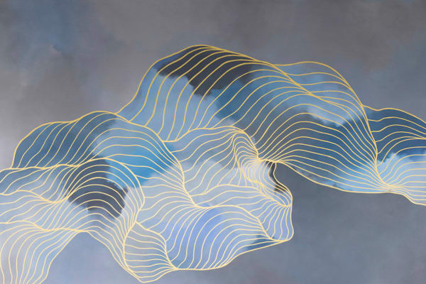 Tracie Cheng A Heart Set In Motion, 2023 Acrylic and oil on canvas 40 x 60 in. 101.6 x 152.4 cm.