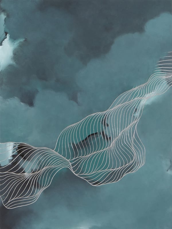 Tracie Cheng Nostalgia, 2021 Acrylic and oil on canvas 40 x 30 in. 101.6 x 76.2 cm.