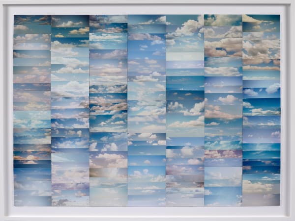 Andrés Galeano Sky Studies #16, 2019 Found photo album pictures, C-prints 28 3/4 x 38 1/2 in. 73 x 97.8 cm.
