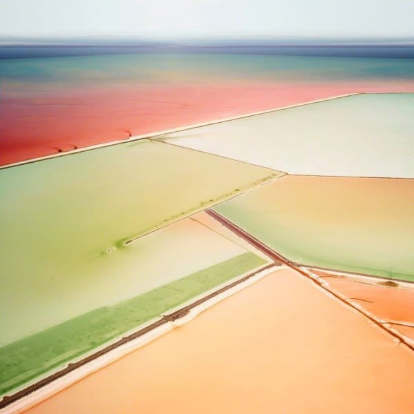 David Burdeny, Saltern Study 06, Great Salt Lake, UT, 2015
