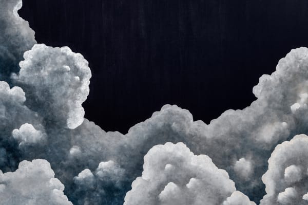 Liv Dockerty As Long as There Are Stars Above You, 2021 Acrylic on canvas 66 x 106 in. 167.6 x 269.2 cm.