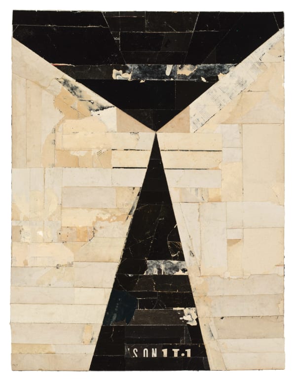 Lisa Hochstein Missing Pieces (7), 2016 Mixed media on paper 16 x 12 in. 40.6 x 30.5 cm.