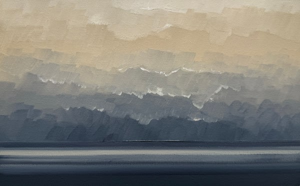 Porthkidney Drama, 2025 Oil on canvas