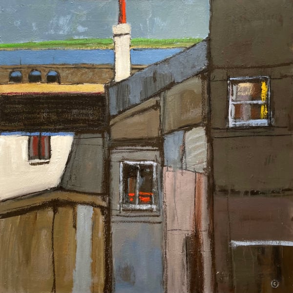 Towards Three Arches, St Ives, 2025 Oil on canvas