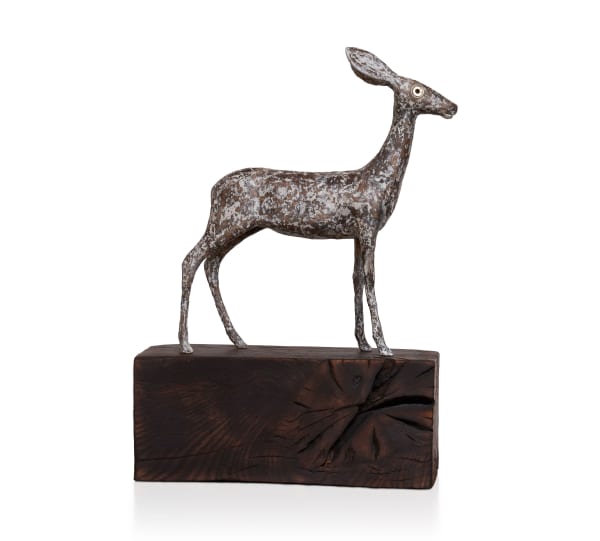 Moonlit Deer, 2025 Mixed media