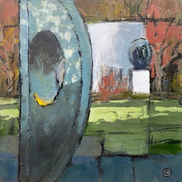 Colin Orchard, Garden in Winter, 2025