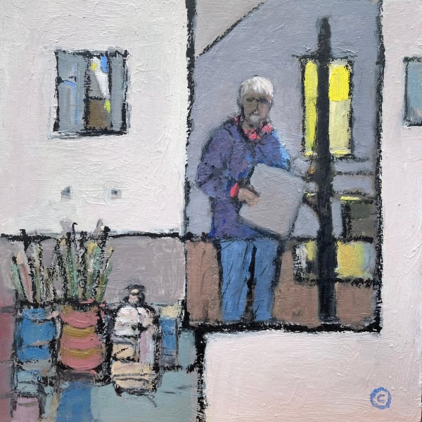 St Ives Painter, 2025 Oil on board