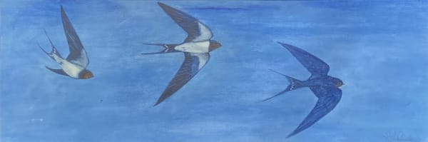 Rebecca Polyblank, August Swallows, 2017
