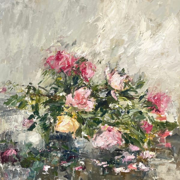 Judy Buxton, A Medley of Roses I, 2025