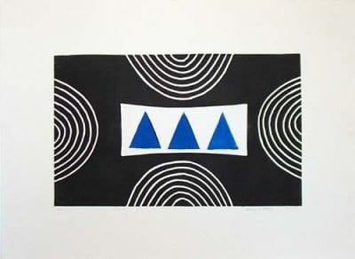 Breon O'Casey, Three Blue Triangles