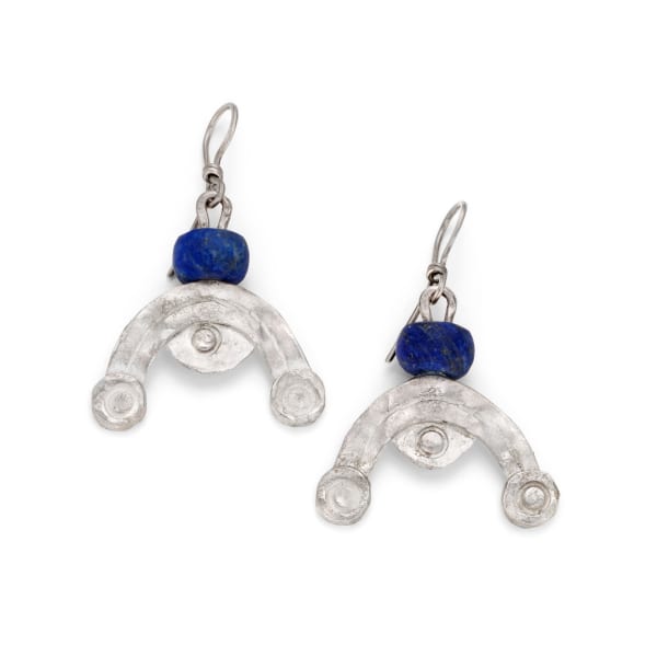 Guy Royle, Earrings Blue Aventurine, 2024