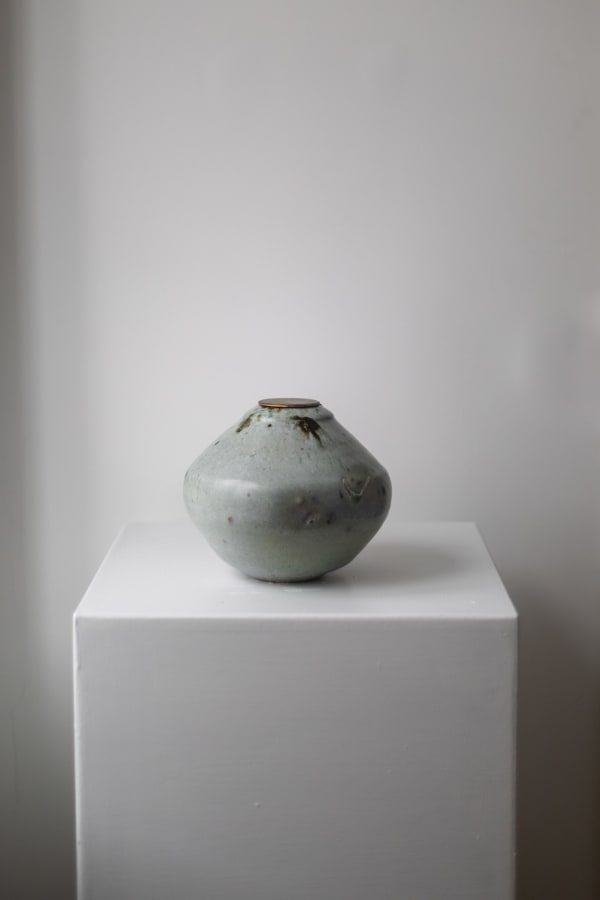 Chloé Rosetta Bell, Wild Sand Jar with Brass Lid III