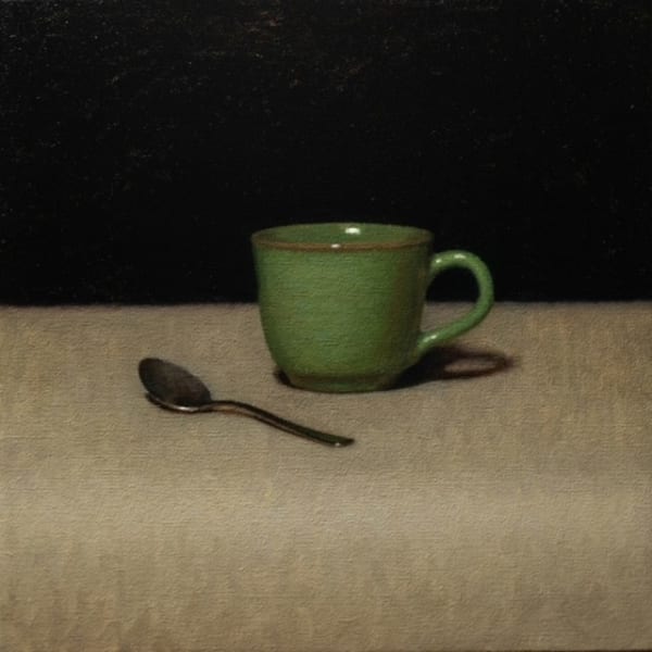 Will Calver, Green Cup and Teaspoon, 2023