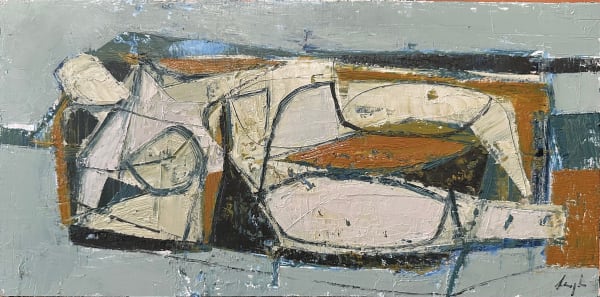 Reclining Nude, 2025 Oil on panel