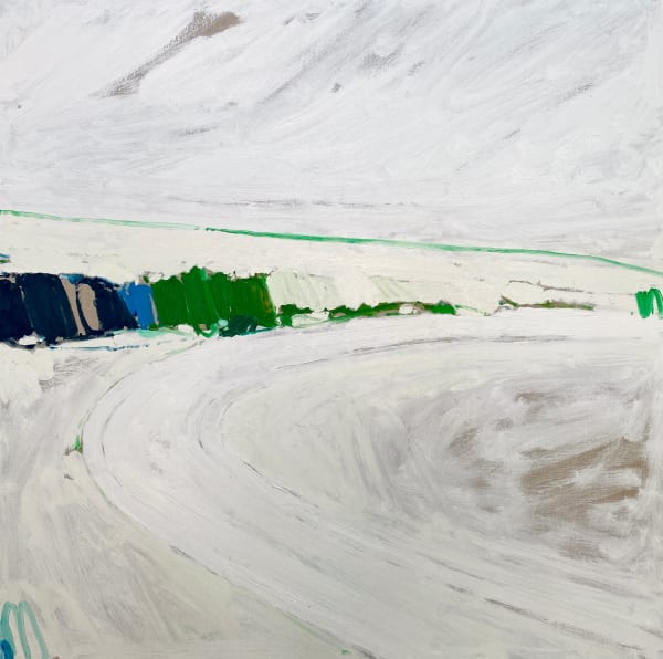 Spring Tide, Porthmeor, 2025 Oil on linen canvas