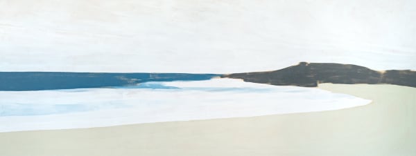 Sarah Woods, A Summer Storm, Porthmeor, 2025