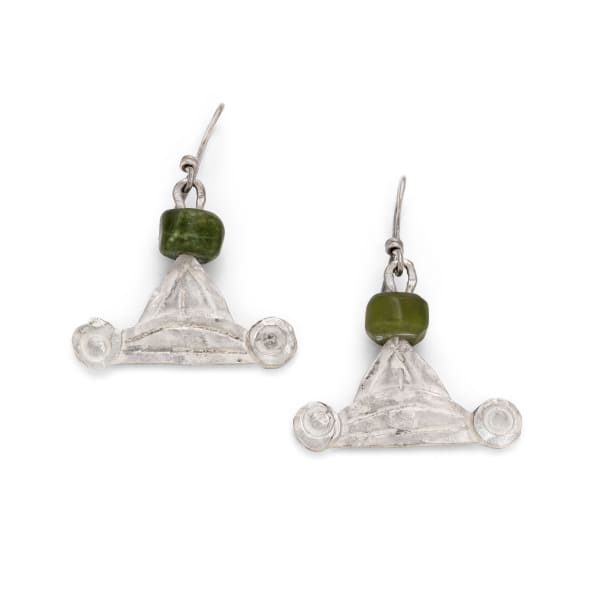 Guy Royle, Earrings Nephrite Jade, 2024