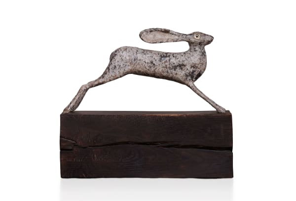 Winter Hare, 2025 Mixed media