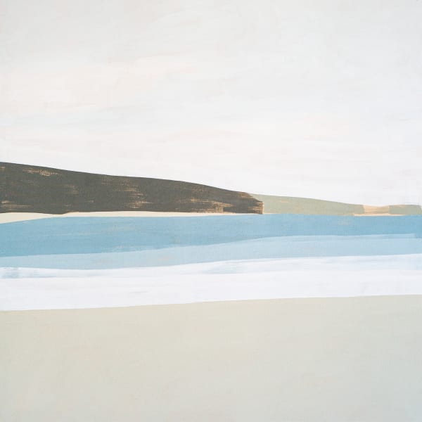 Sarah Woods, St Ives from the River Mouth, 2025